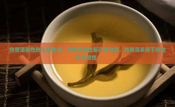 熟普洱茶性热还是性凉