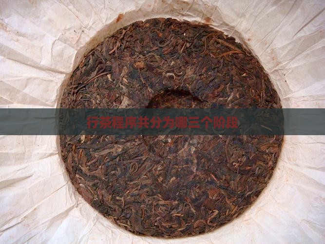 行茶程序共分为哪三个阶段