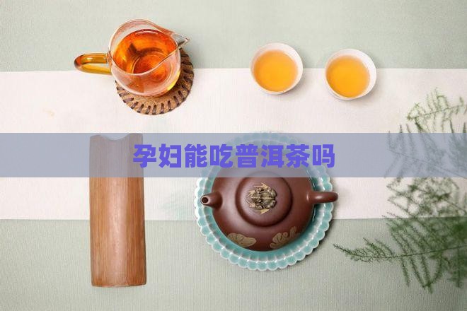 孕妇能吃普洱茶吗