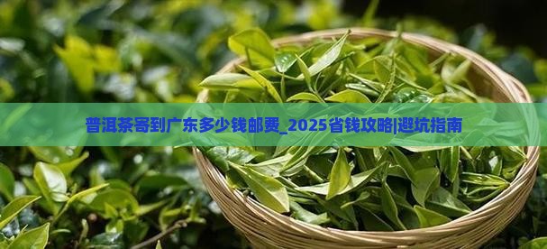 普洱茶寄到广东多少钱邮费