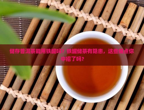 储存普洱茶能用铁罐吗