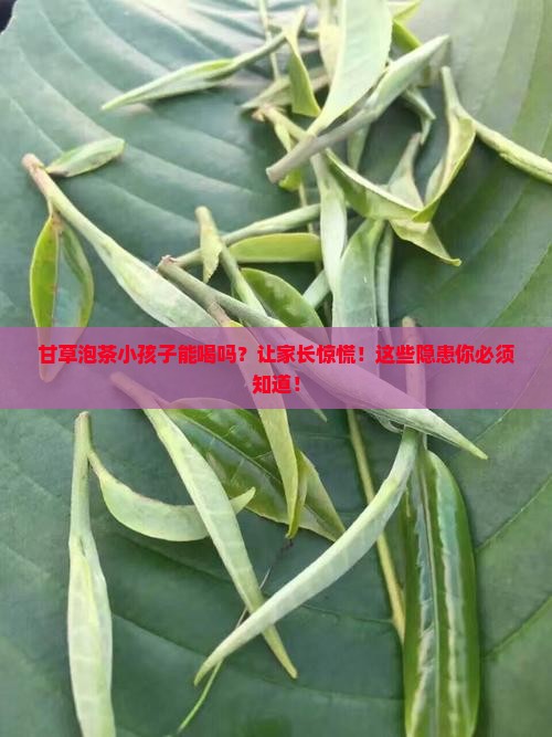 甘草泡茶小孩子能喝吗
