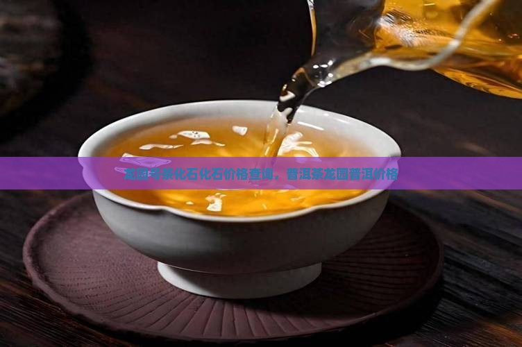 龙园号茶叶龙园号茶化石价格查询