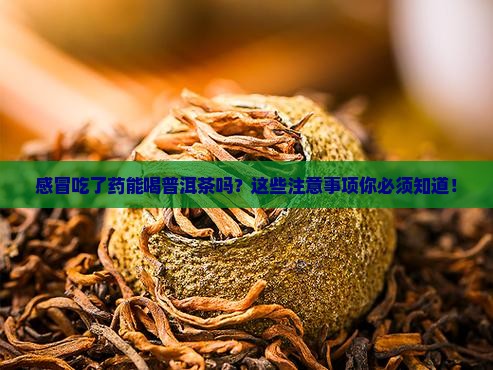 感冒吃了药能喝普洱茶吗