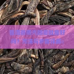 普洱茶蒸汽除霉