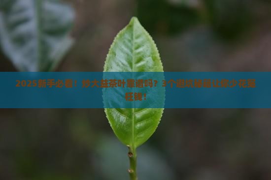 炒大益茶叶靠谱吗