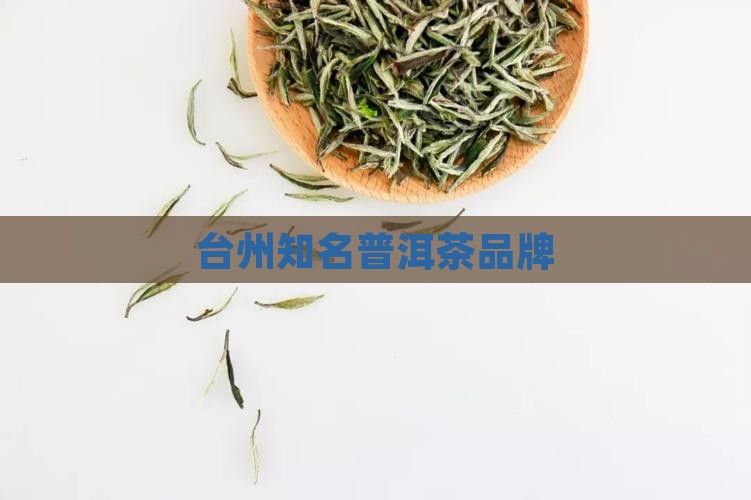 台州知名普洱茶品牌