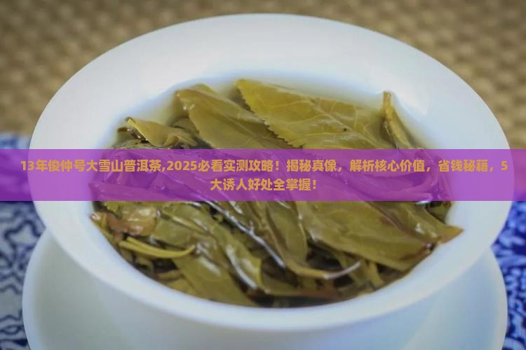 13年俊仲号大雪山普洱茶