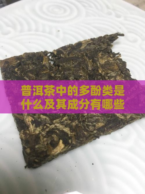 普洱茶中的多酚类