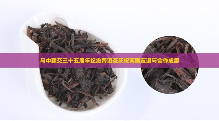 马中建交三十五周年纪念普洱茶