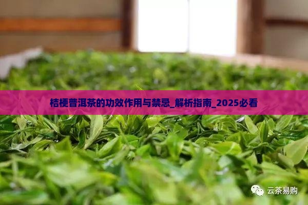 桔梗普洱茶的功效作用与禁忌