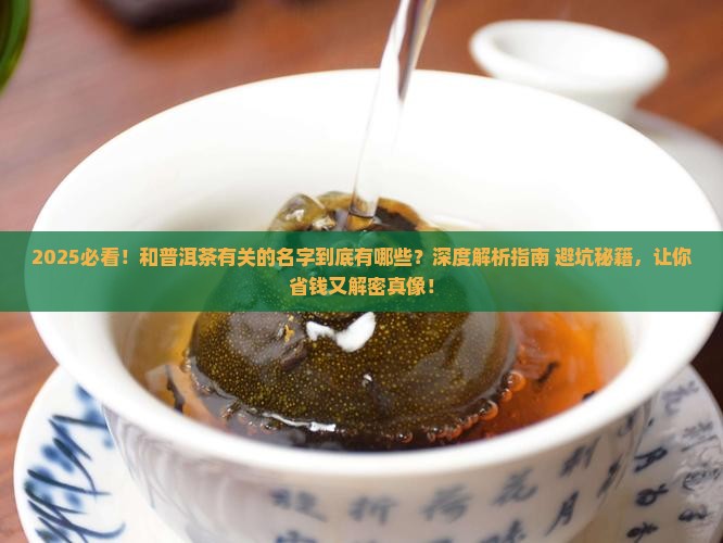 和普洱茶有关的名字 和普洱茶有关的名字