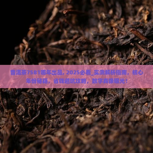 普洱茶7581哪年出品