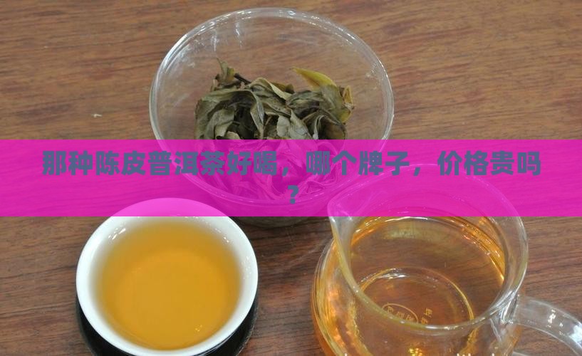 那种陈皮普洱茶好喝
