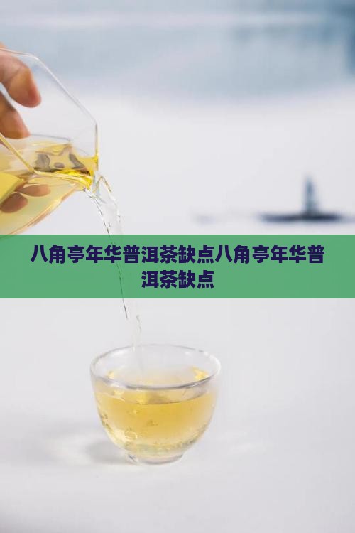 八角亭年华普洱茶缺点