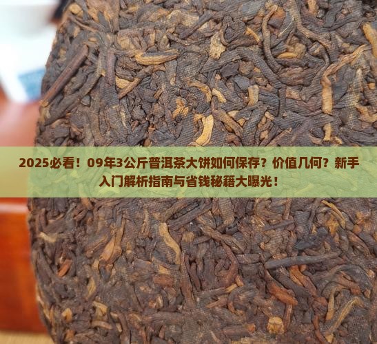 09年3公斤普洱茶大饼