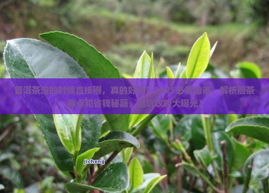 普洱茶泡的时候直接掰
