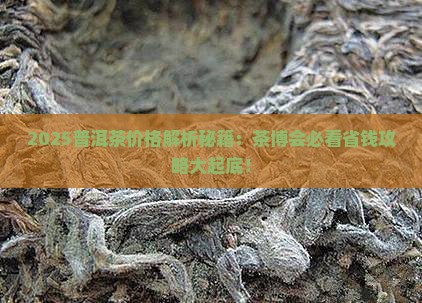 中国茶博会普洱茶价格表