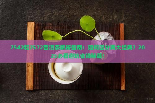 7542和7572普洱茶
