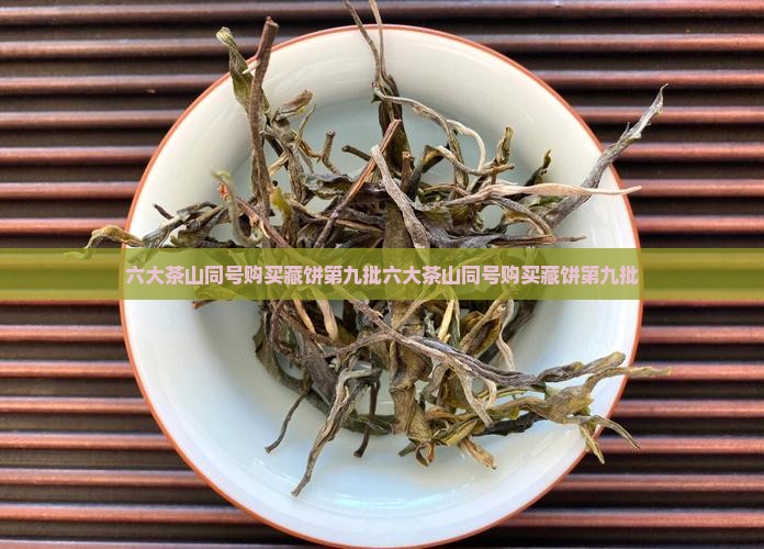 六大茶山同号购买藏饼第九批