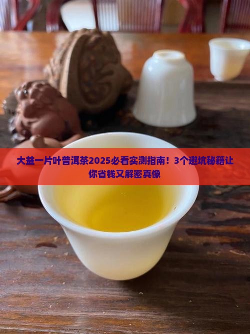 03大益一片叶普洱茶