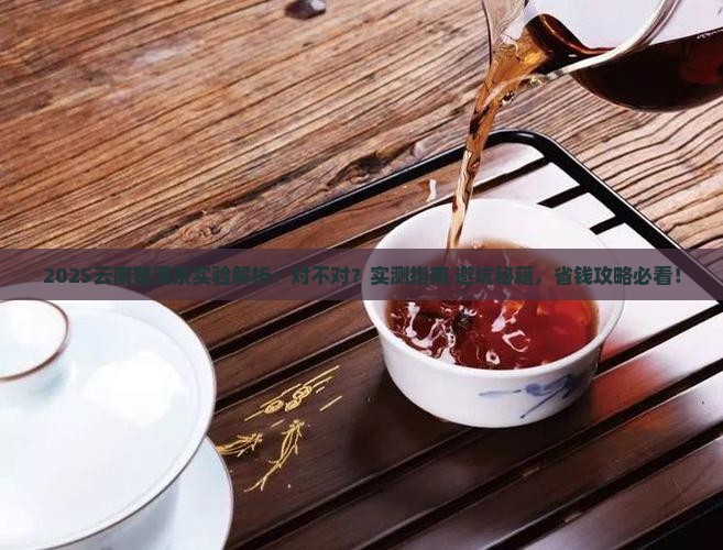 云南普洱茶做的实验对不对