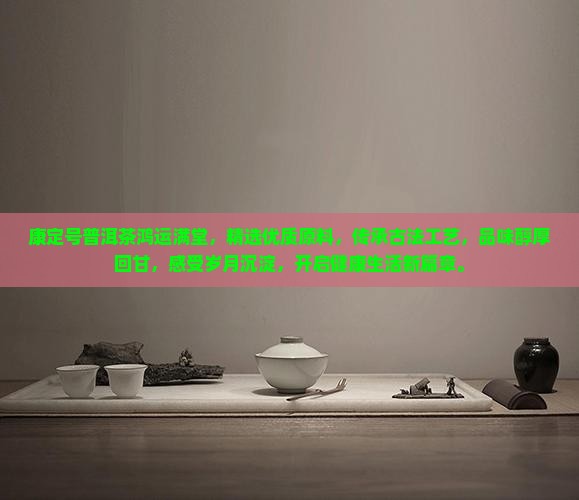康定号普洱茶鸿运满堂