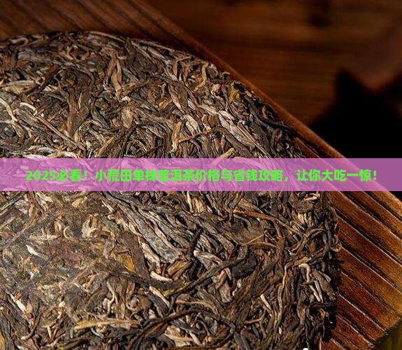 小荒田单株普洱茶价格多少