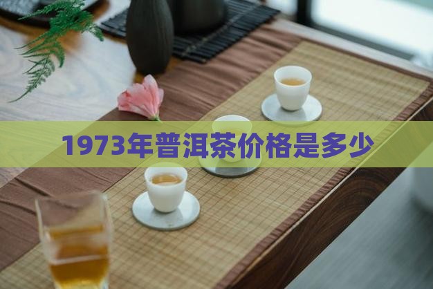1973年普洱茶多少钱