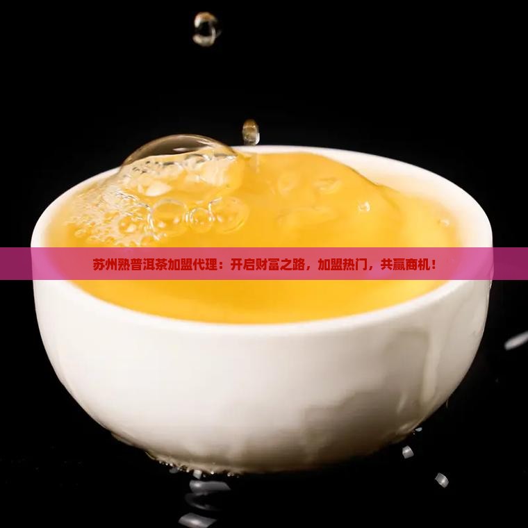 苏州熟普洱茶品牌加盟代理