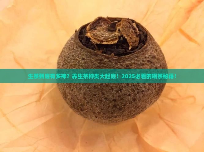 生茶的好处养生茶叶种类大全