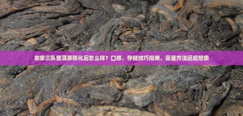 章家三队普洱茶陈化后怎么样