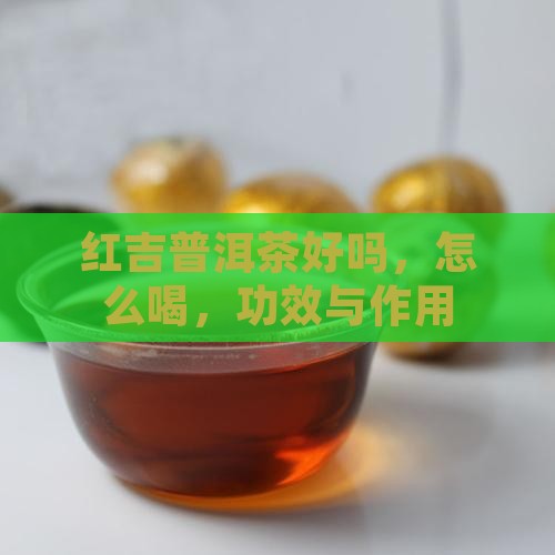 红吉普洱茶好吗