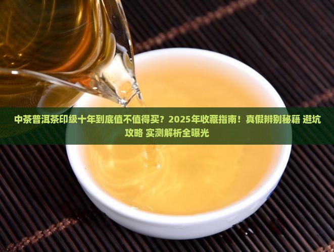 中茶普洱茶印级十年