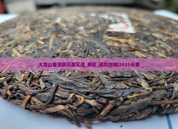 大雪山普洱茶又苦又涩