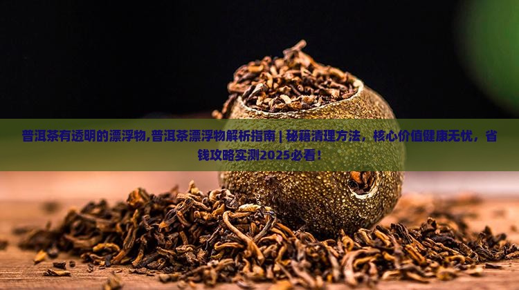 普洱茶有透明的漂浮物
