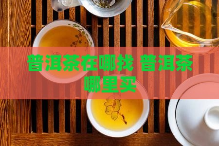 普洱茶在哪里找