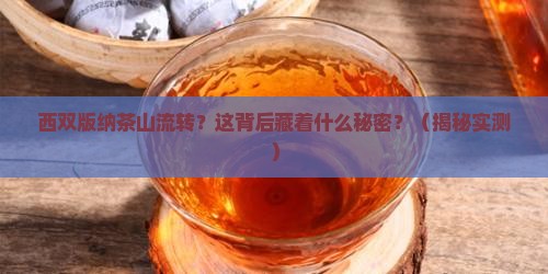 西双版纳茶山流转