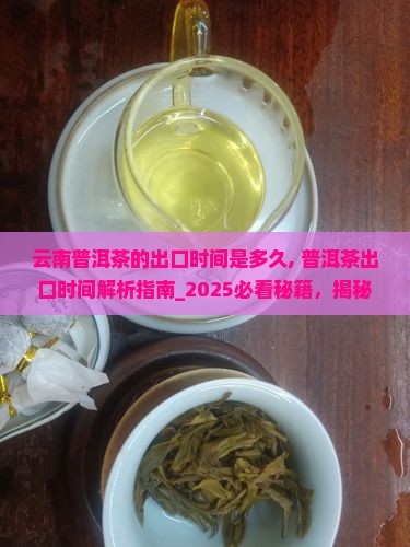 云南普洱茶的出口时间是多久