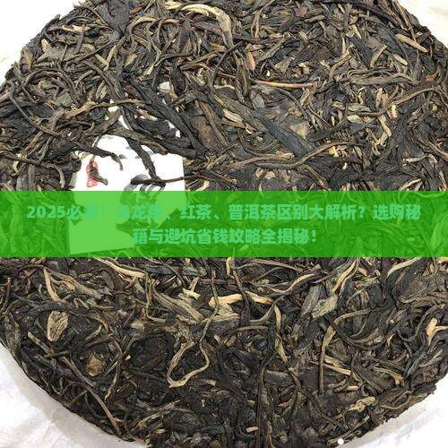 乌龙茶红茶普洱茶区别 乌龙茶红茶普洱茶区别