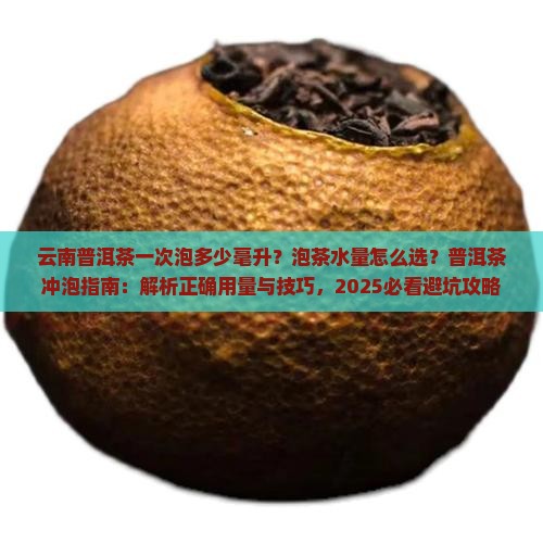 云南普洱茶一次泡多少毫升