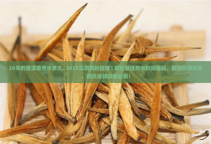 20年的普洱茶煮水多久