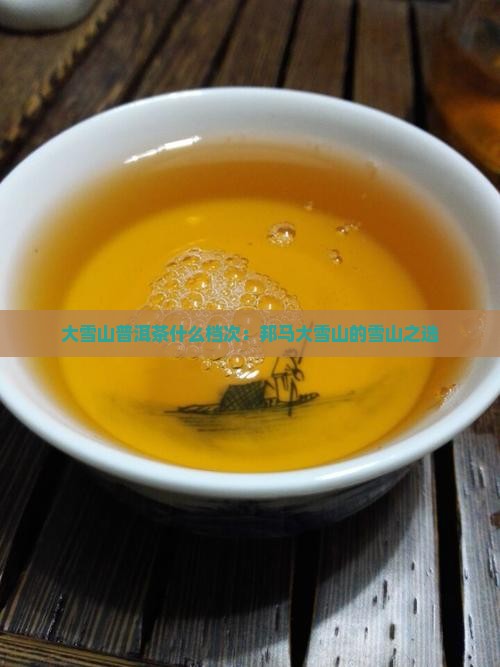邦马大雪山普洱茶什么档次