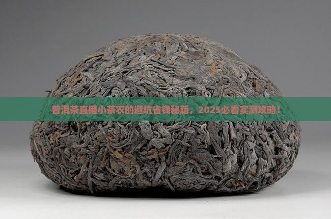 普洱茶直播小茶农