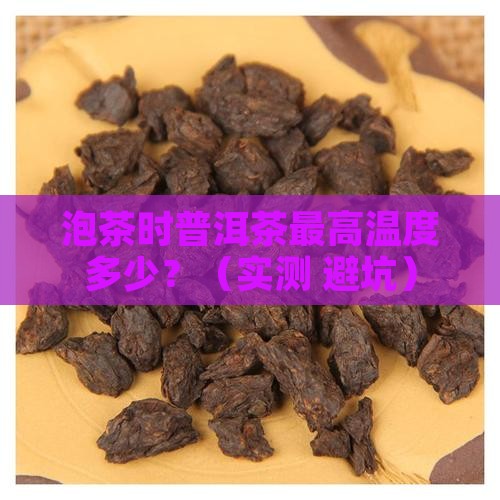 普洱茶最高温度多少