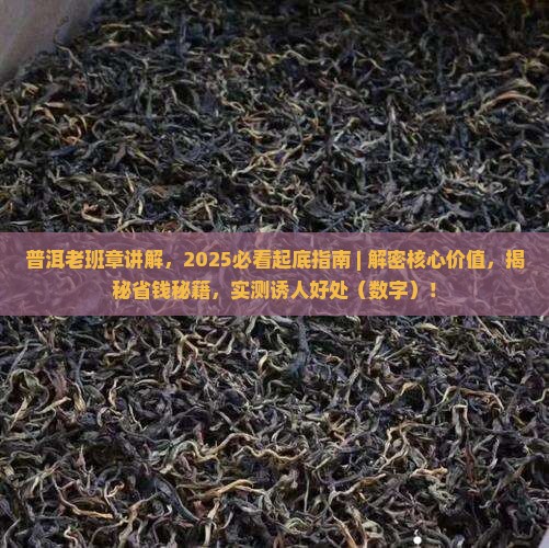 普洱老班章讲解