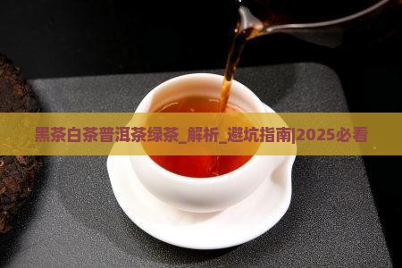 黑茶白茶普洱茶绿茶