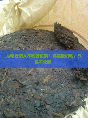 为啥云南人不喝普洱茶