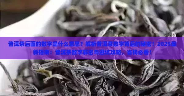 普洱茶后面的数字什么意思