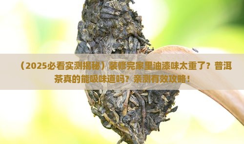 普洱茶可以吸油漆味吗怎么去除